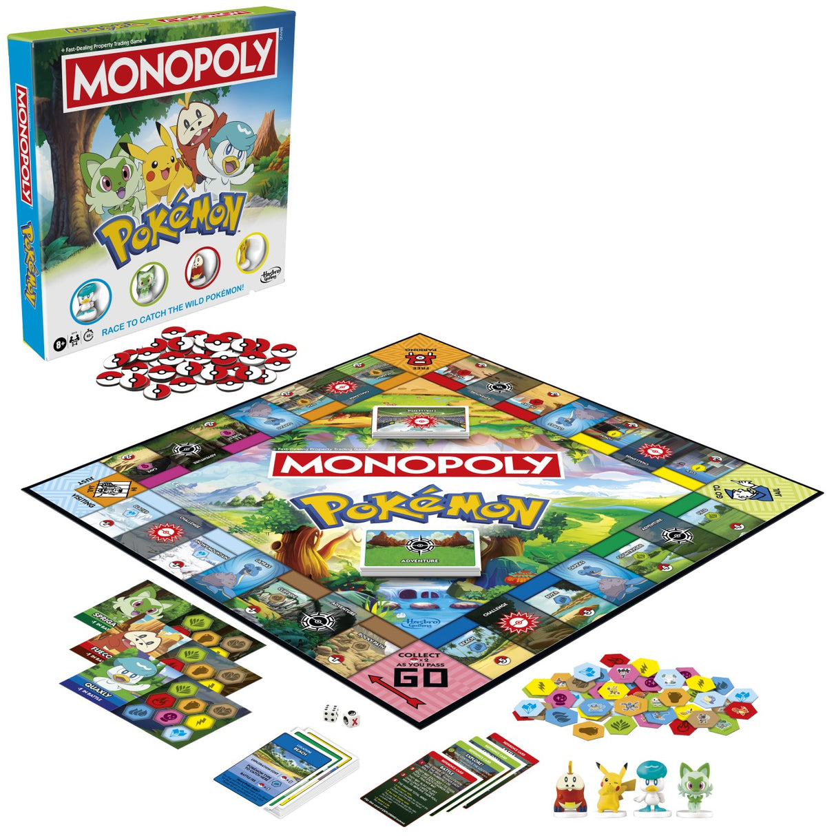 MONOPOLY JOC MONOPOLY POKEMON IN LIMBA ENGLEZA