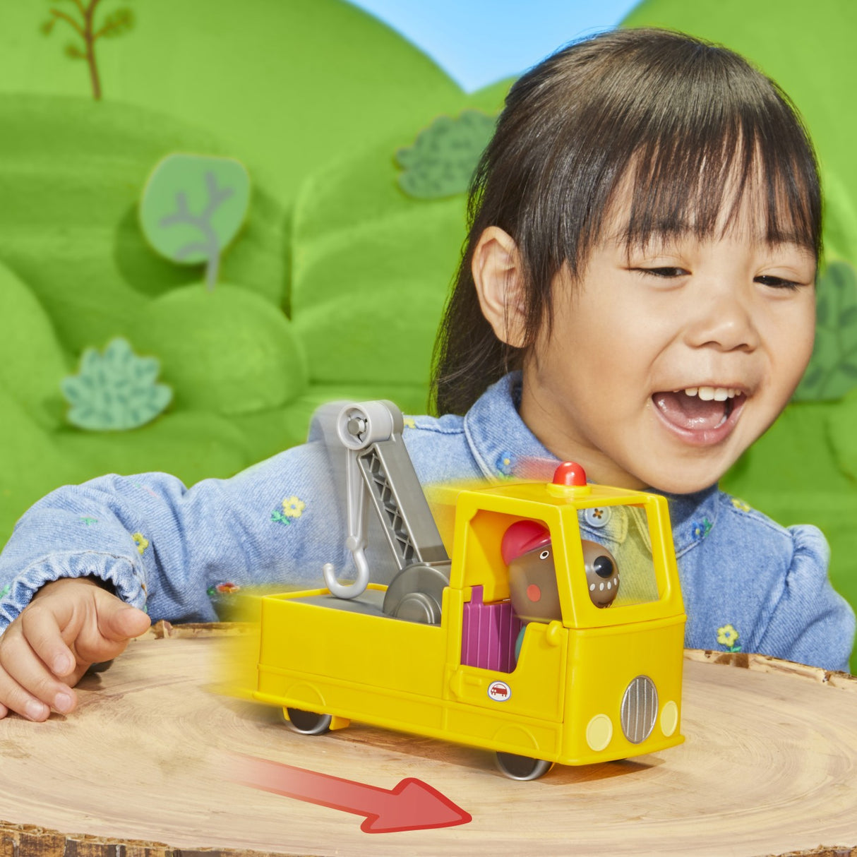 PEPPA PIG CAMIONUL DE REMORCARE