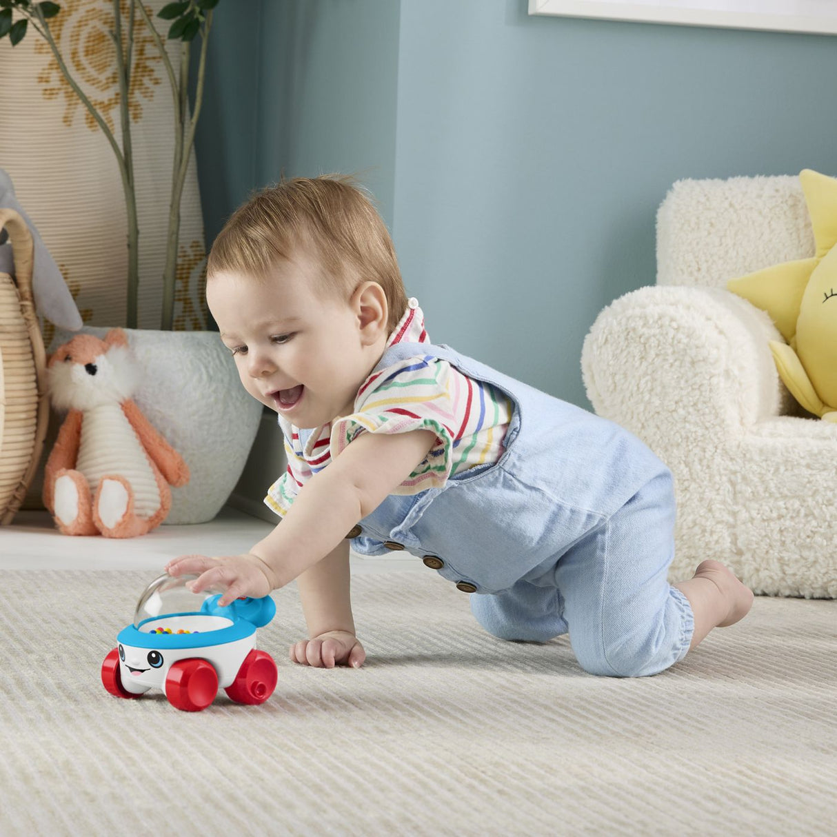 FISHER PRICE JUCARIE DE IMPINS VEHICUL POPCORN CU BILE