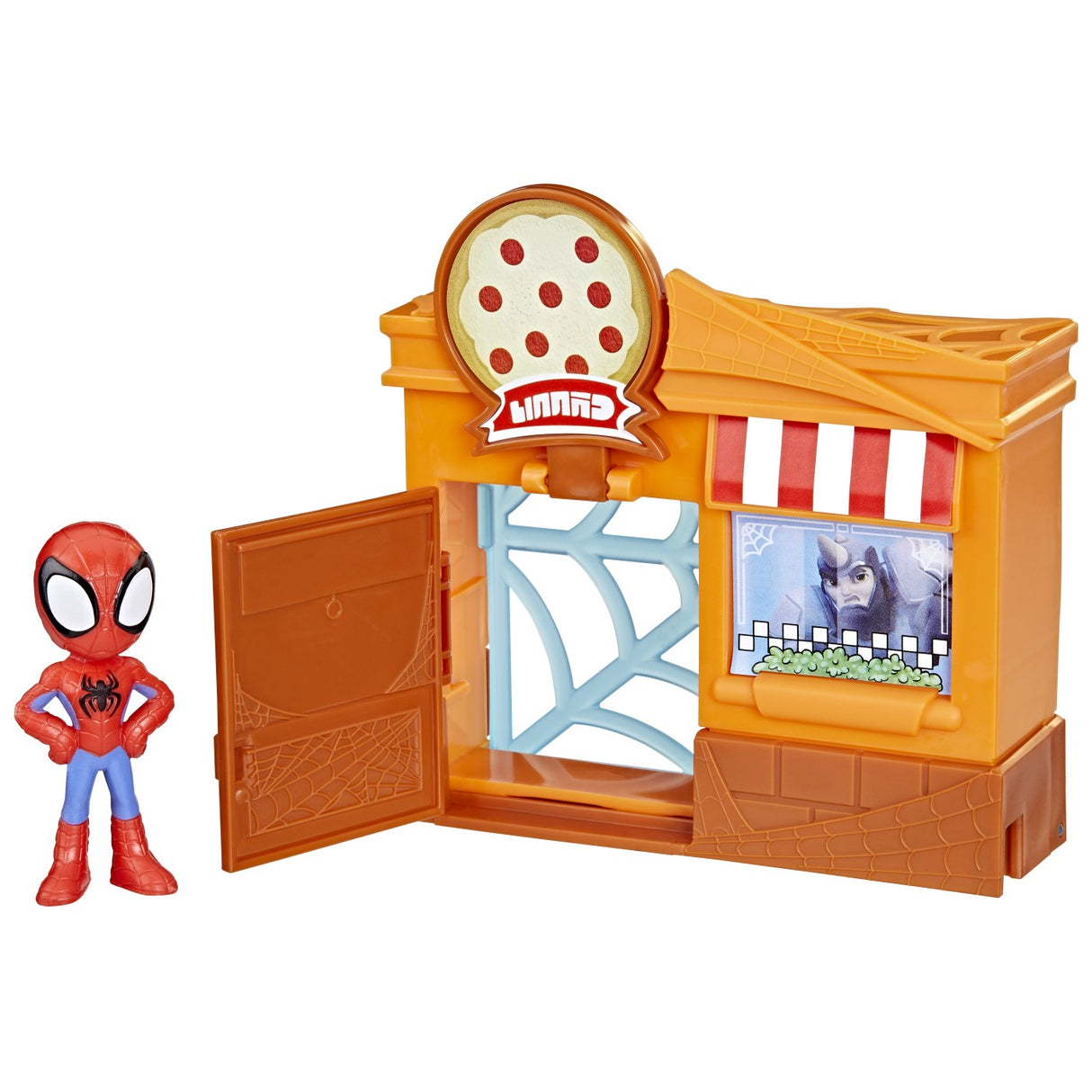 SPIDEY PRIETENII EXTRAORDINARI CITY BLOKS SET DE CONSTRUCTIE PIZZERIE