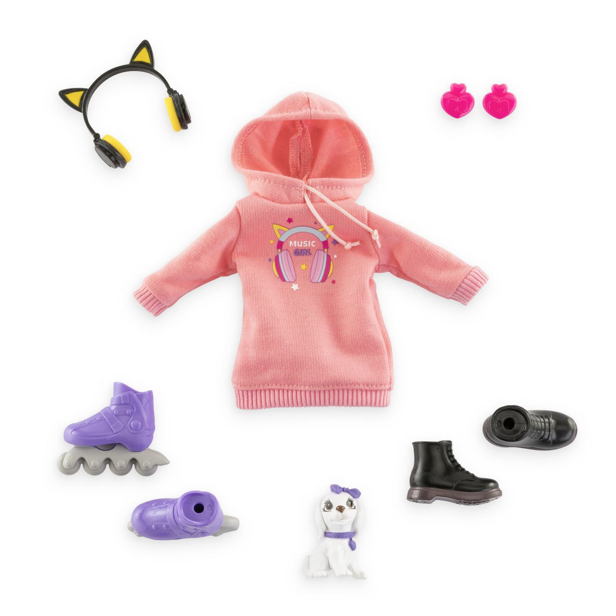COROLLE SET MUZICA SI MODA PAPUSA MELODY 28CM