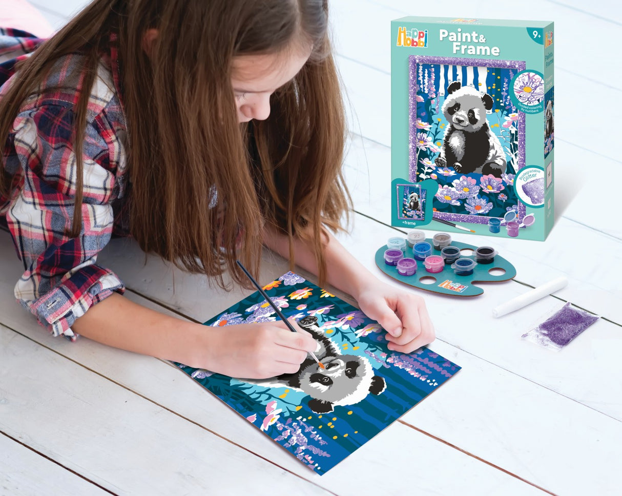 HAPPI HOBBI PICTEAZA INRAMEAZA PANDA VISATOR
