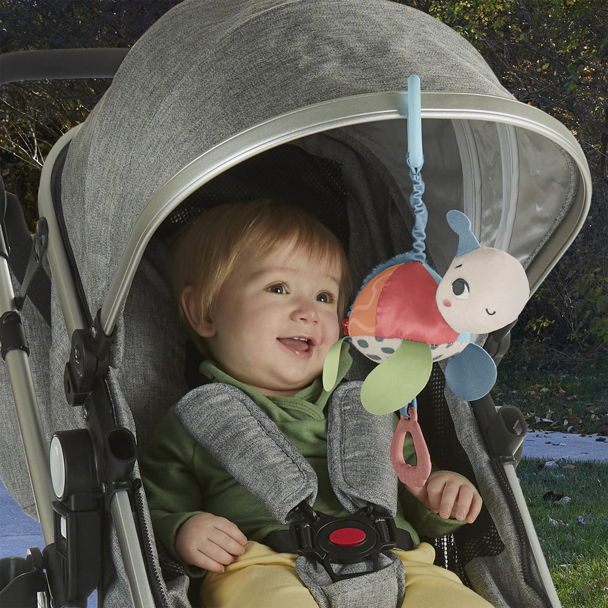 FISHER PRICE PLANET FRIENDS JUCARIE DE AGATAT BROSCUTA TESTOASA
