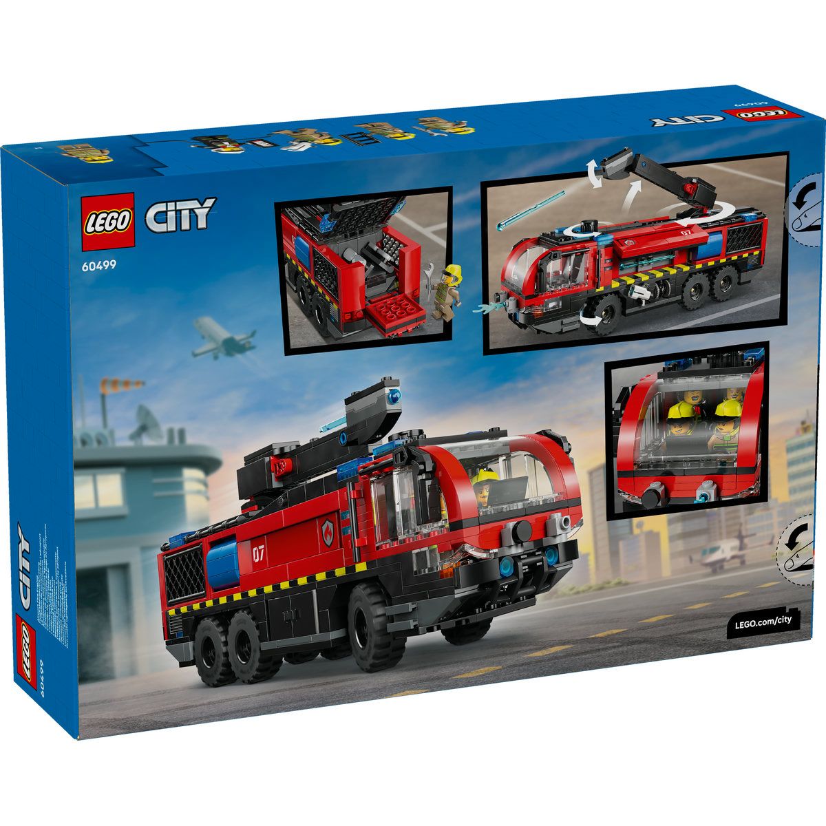 LEGO CITY AUTOSPECIALA DE POMPIERI LA AEROPORT 60499