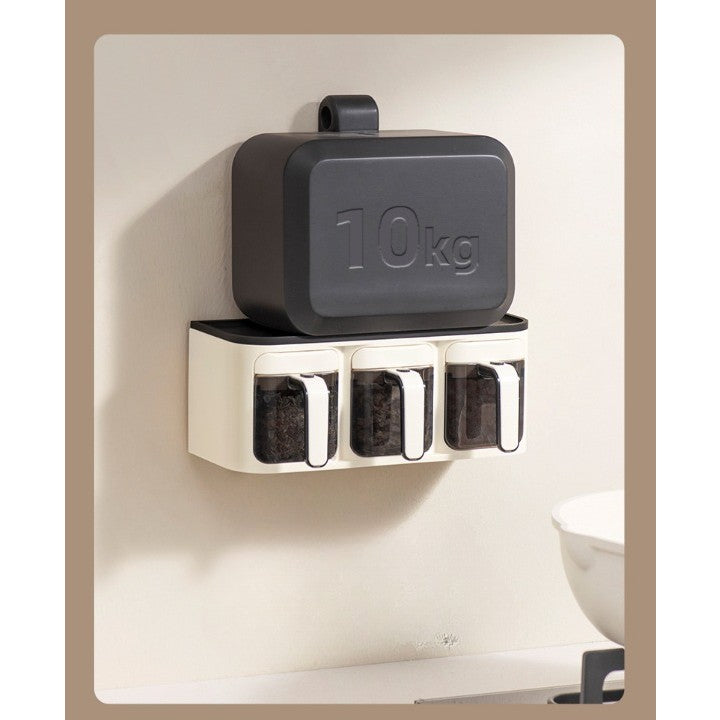 Organizator condimente uz casnic perete | NeatKitchen - vivimall.ro