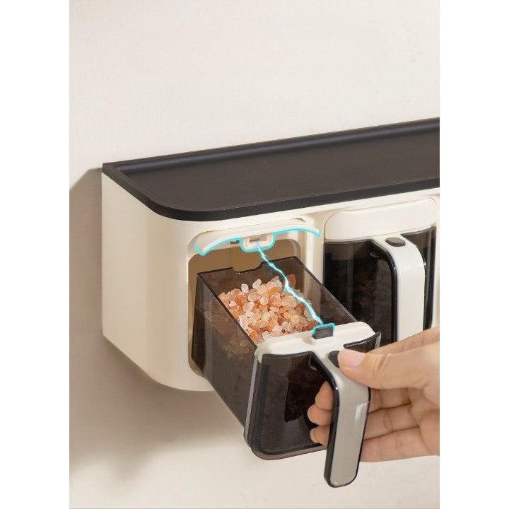 Organizator condimente uz casnic perete | NeatKitchen - vivimall.ro