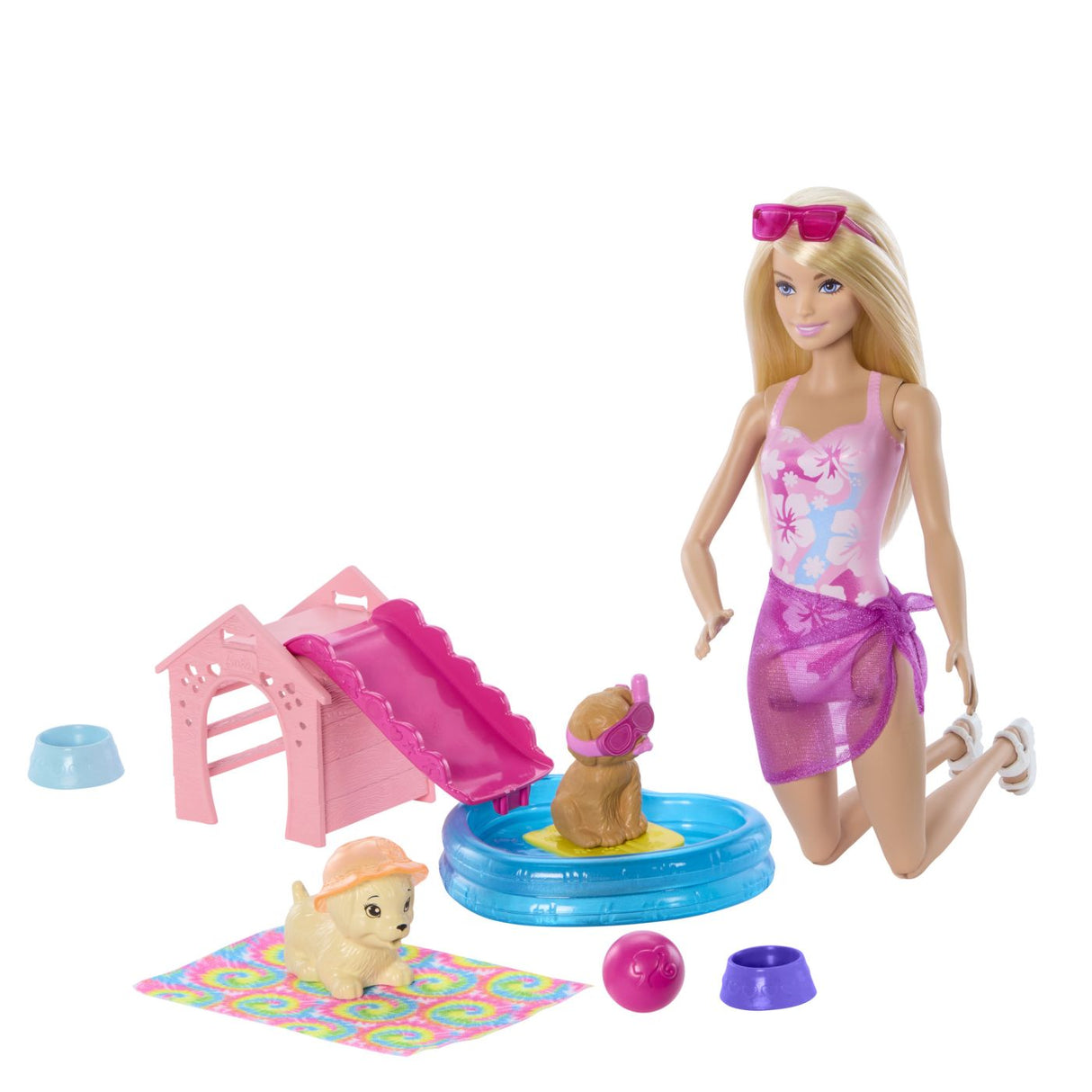 BARBIE COLOR CHANGE PETRECEREA CATELUSULUI LA PISCINA