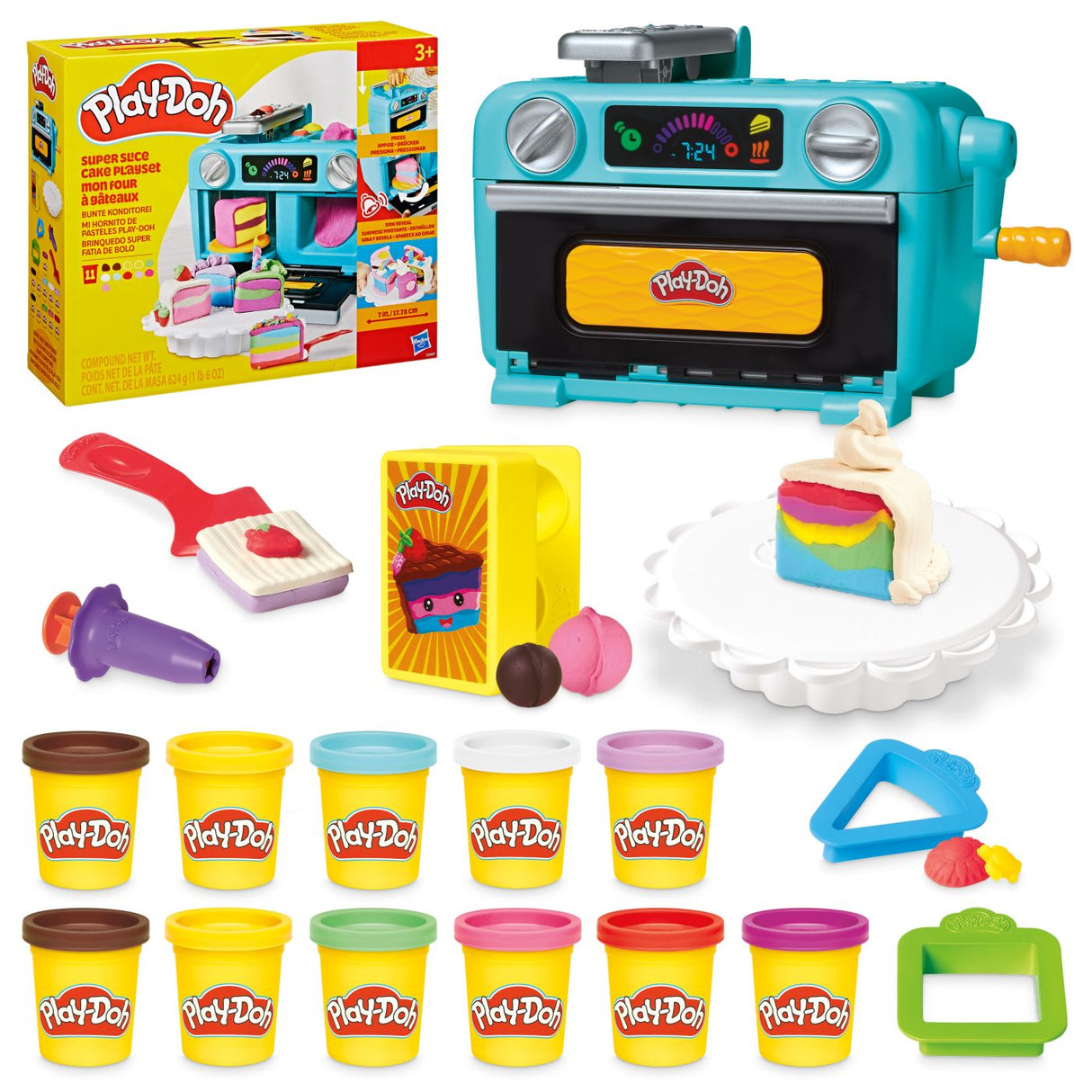 PLAY DOH SET DE JOACA FELII DE TORT