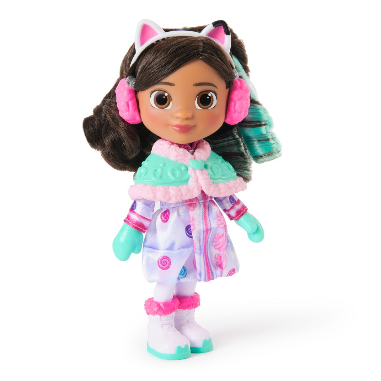 GABBYS DOLLHOUSE FILMUL PAPUSA TINUTA DE IARNA CU ACCESORII