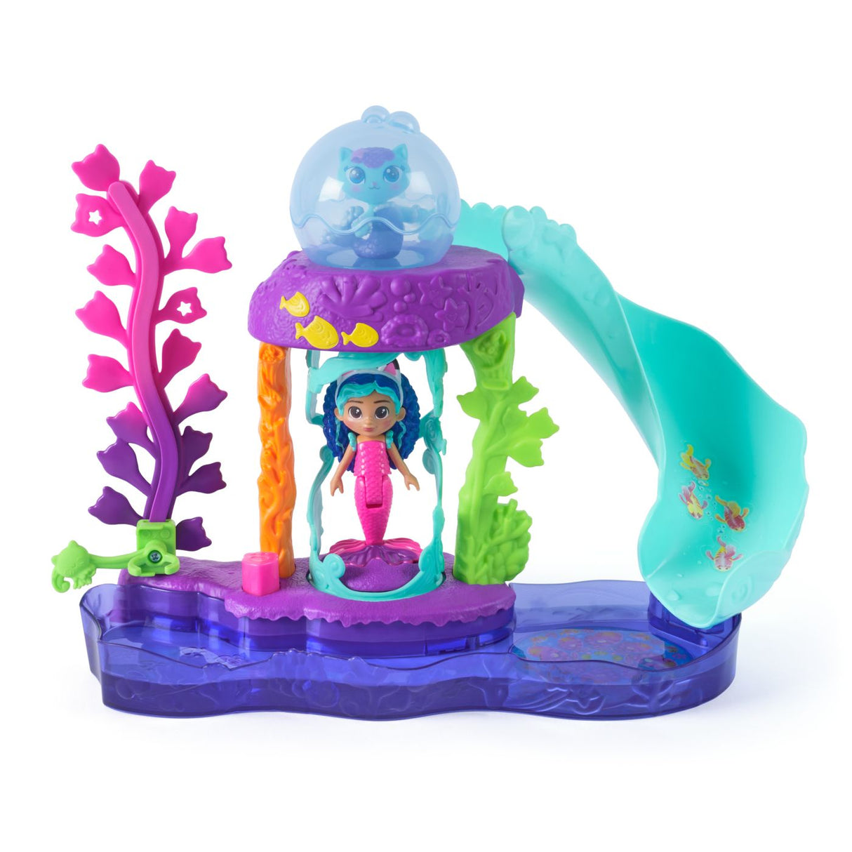 GABBYS DOLLHOUSE FILMUL SET ACVARIUL COLORAT CU FIGURINA SI ACCESORII