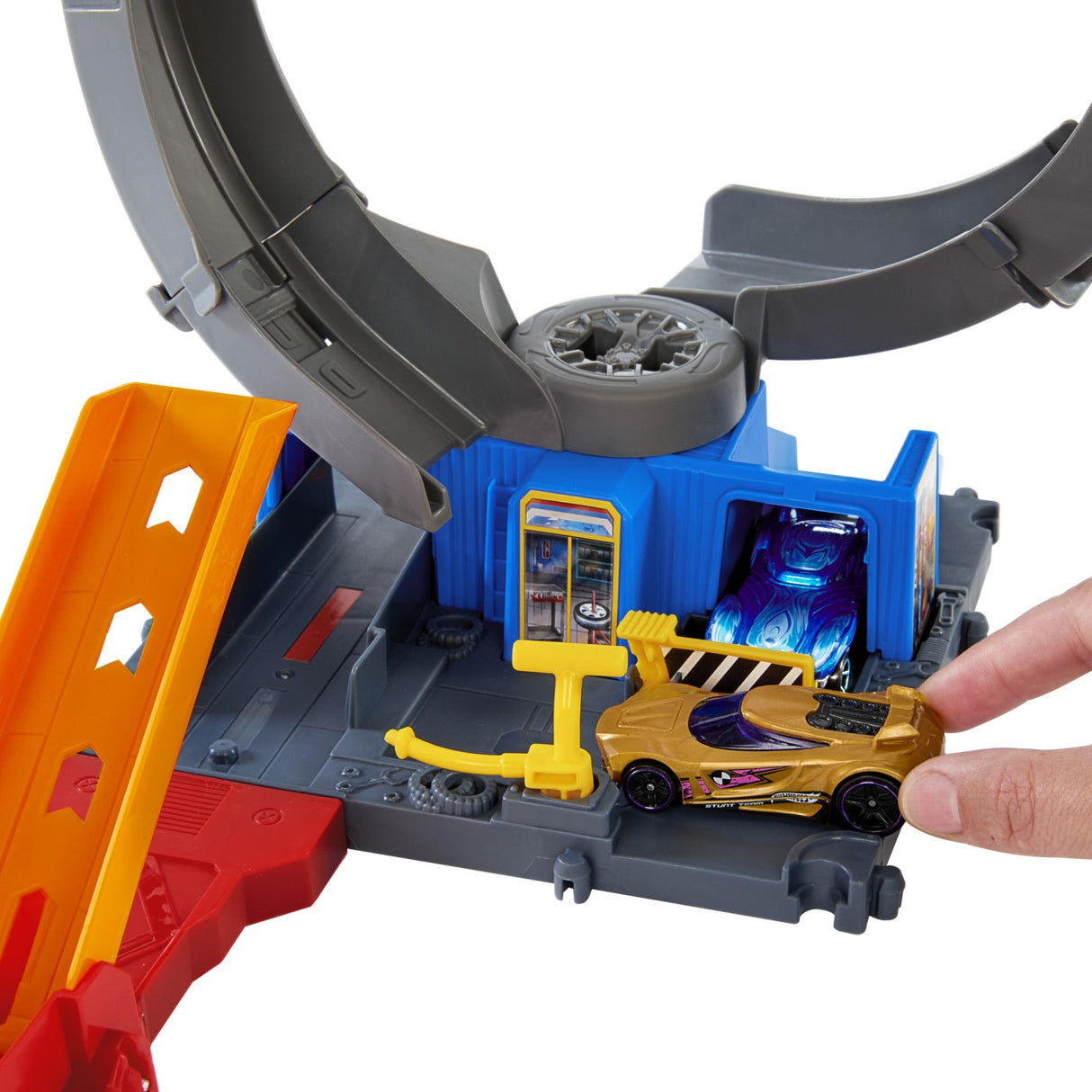 HOT WHEELS CITY PISTA INAMICILOR BUCLA LILIACULUI