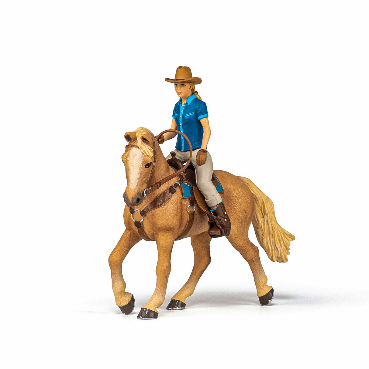 PAPO FIGURINA SET COWGIRL (VACARITA) PE CAL USA