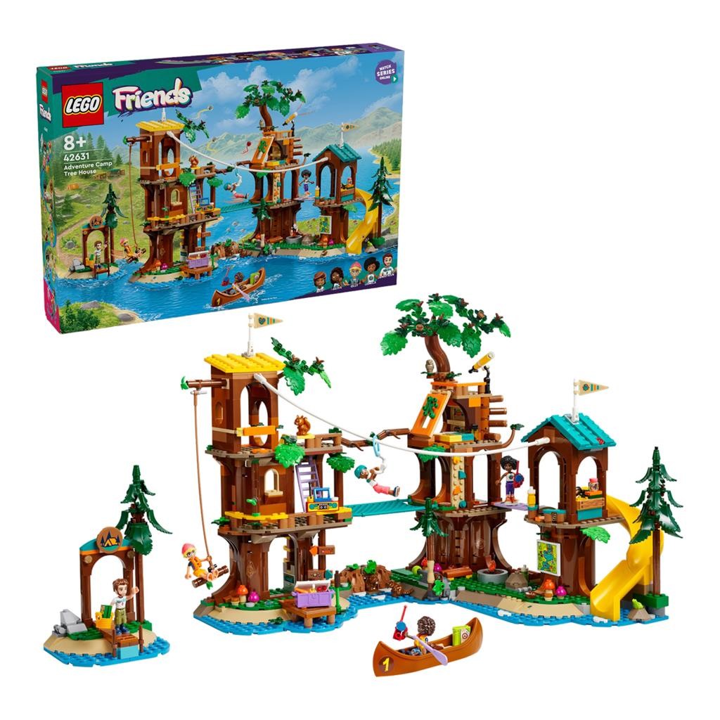 LEGO FRIENDS CASA DIN COPAC DIN TABARA DE AVENTURI 42631