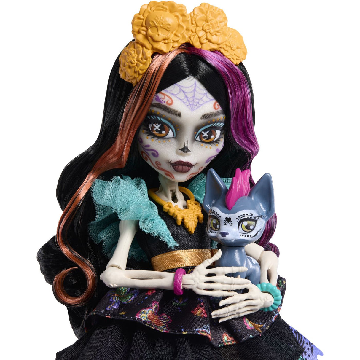 MONSTER HIGH PAPUSA SKELITA CALAVERAS CU ACCESORII