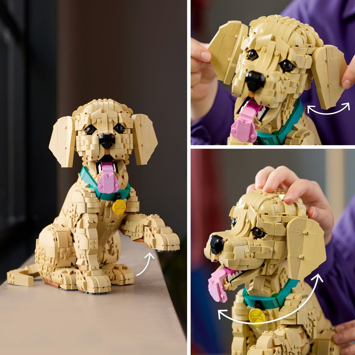 LEGO ICONS CATELUS GOLDEN RETRIEVER 11384