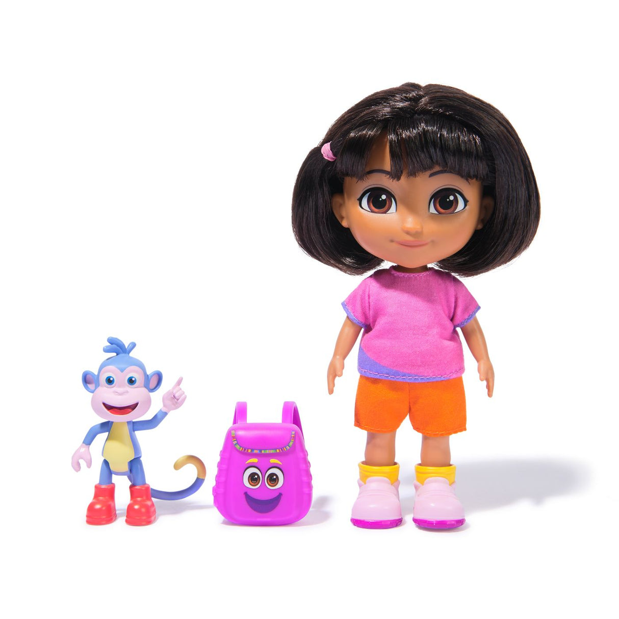 DORA SET CEI MAI BUNI PRIETENI PAPUSA DORA SI BOOTS CU ACCESORII