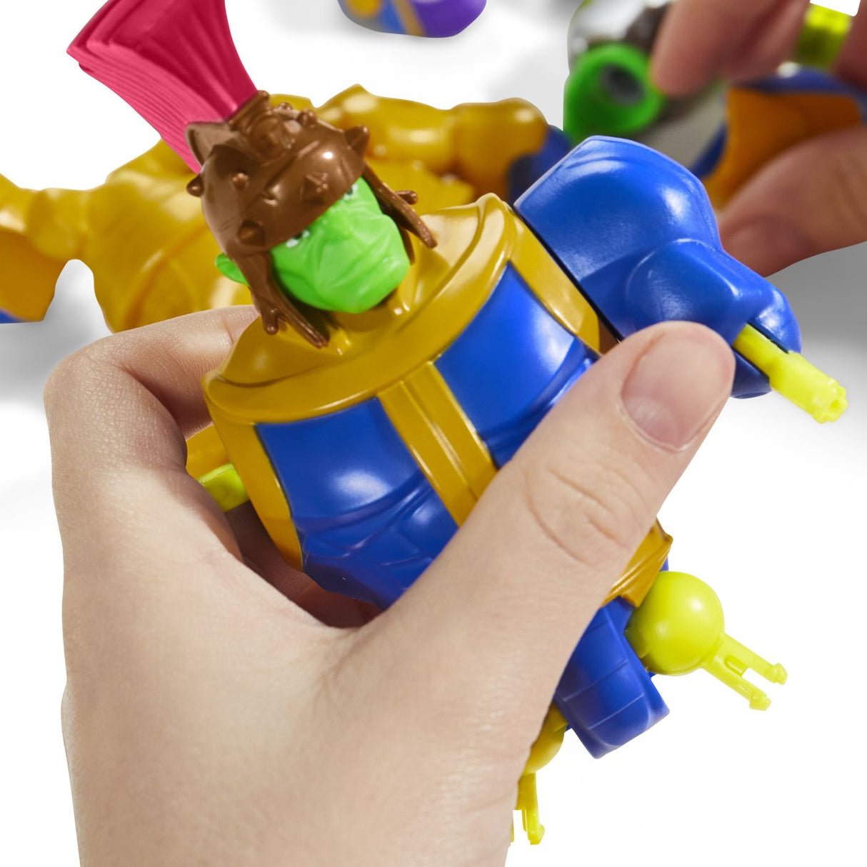 MARVEL AVENGERS MIX MASHERS SET FIGURINA THANOS 12CM SI ACCESORII