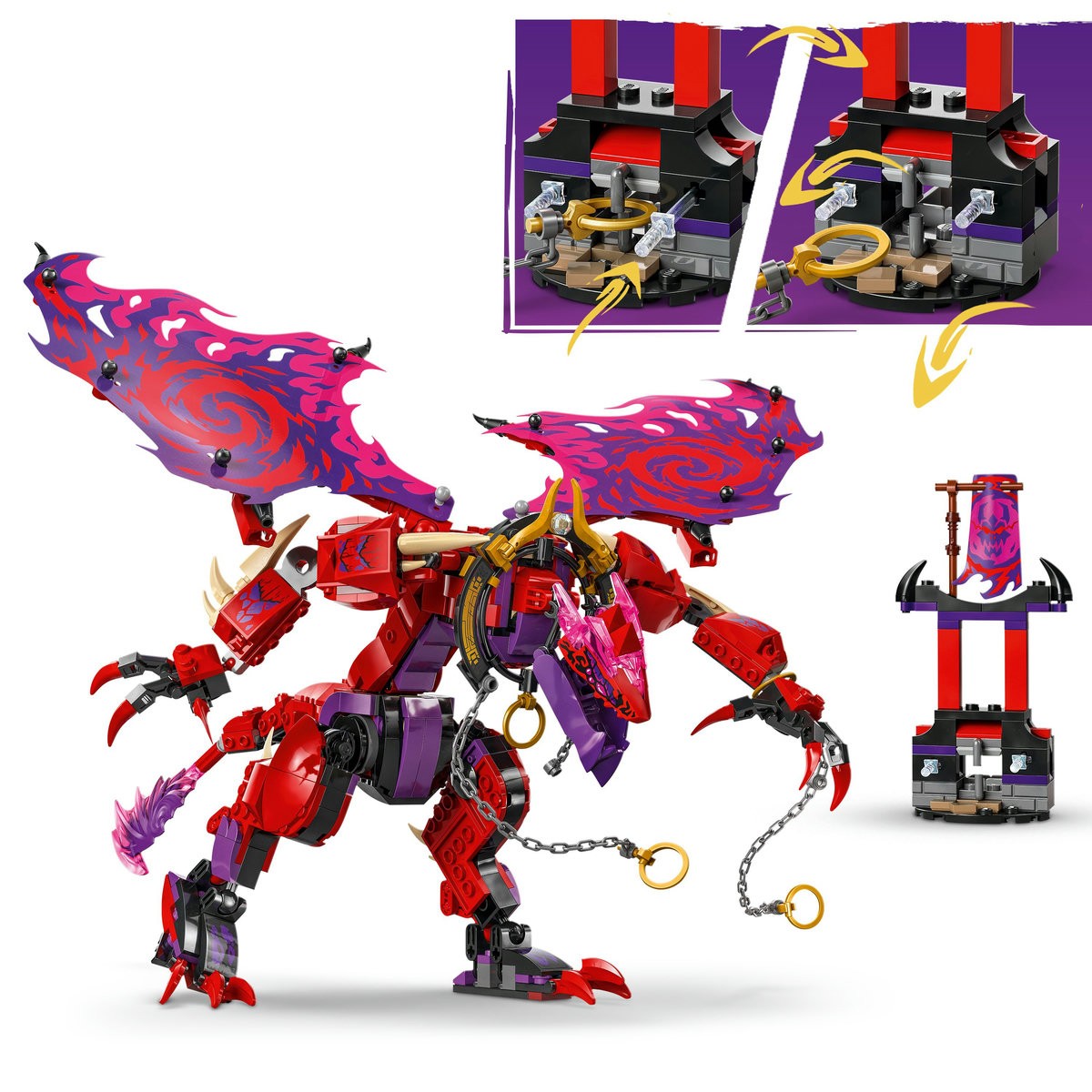 LEGO NINJAGO DRAGONUL HAOSULUI THUNDERFANG 71832