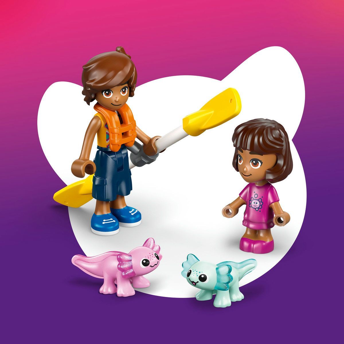 LEGO FRIENDS BARCA AXOLOTL PENTRU AVENTURI 42681