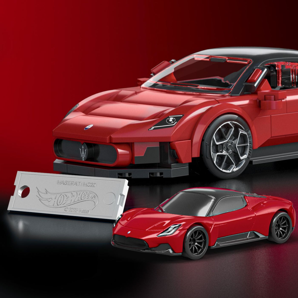 HOT WHEELS SPEED SERIES SET DE CONSTRUCTII MASERATI MC20