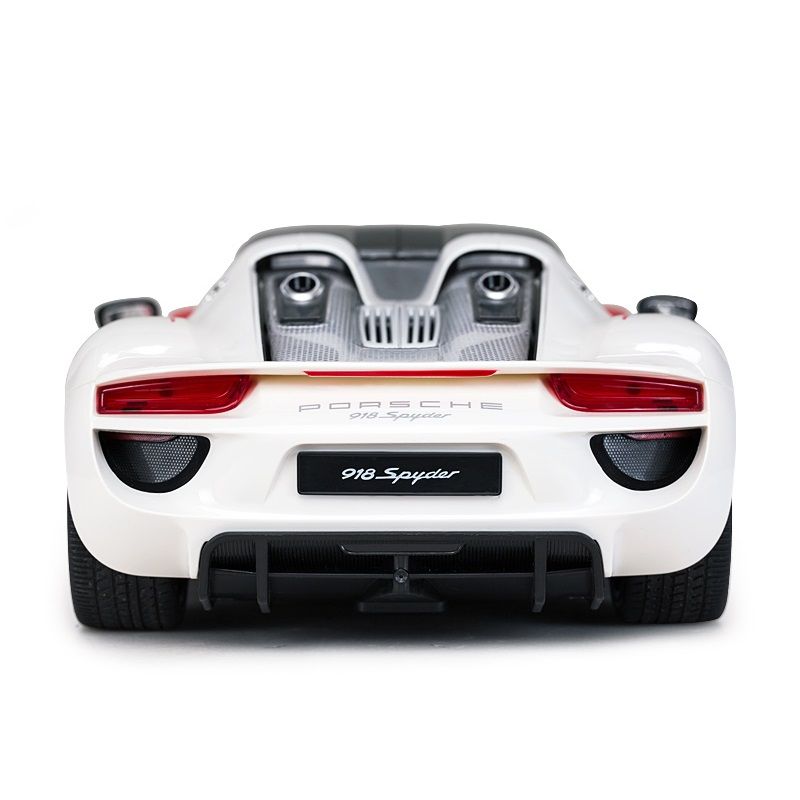 MASINA CU TELECOMANDA PORSCHE 918 SPYDER WEISSACH ALB SCARA 1 LA 14