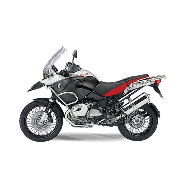 MOTOCICLETA METALICA BMW RS1200 GS ROSU SCARA 1 LA 9