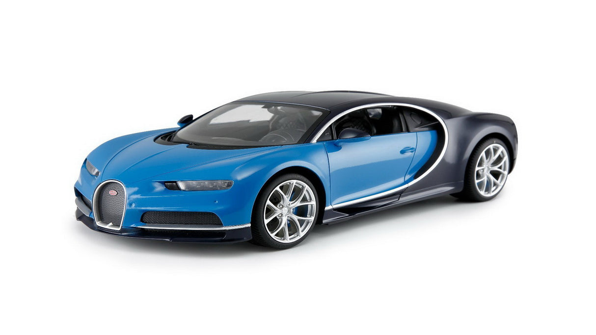 MASINA CU TELECOMANDA BUGATTI CHIRON ALBASTRU SCARA 1 LA 14