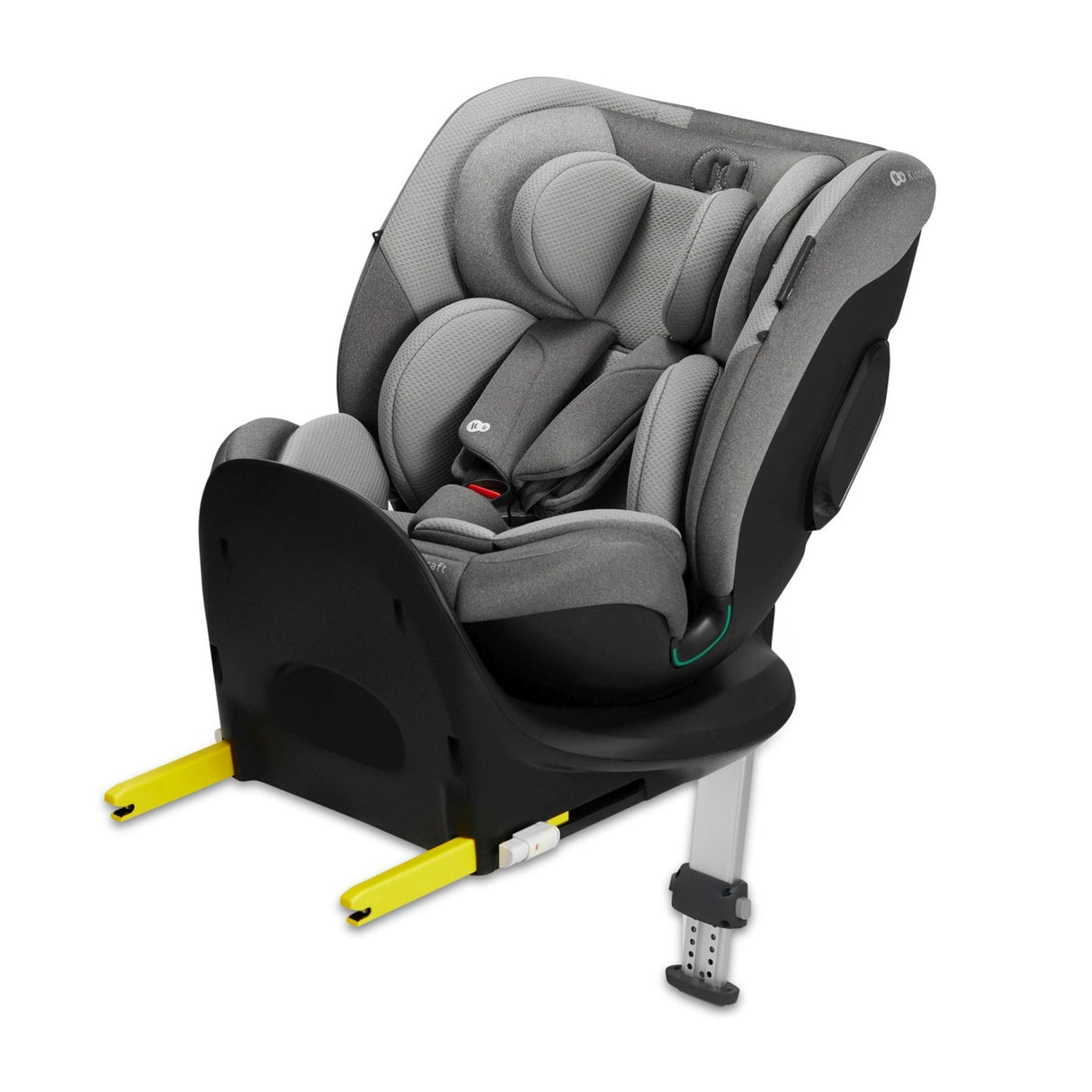SCAUN AUTO KINDERKRAFT I-FIX, I-SIZE 40-150 CM, COOL GREY