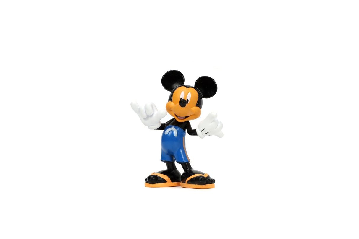 JADA MASINA DIN METAL VOLKSWAGEN T1 BUS SCARA 1 LA 24 SI FIGURINA MICKEY MOUSE