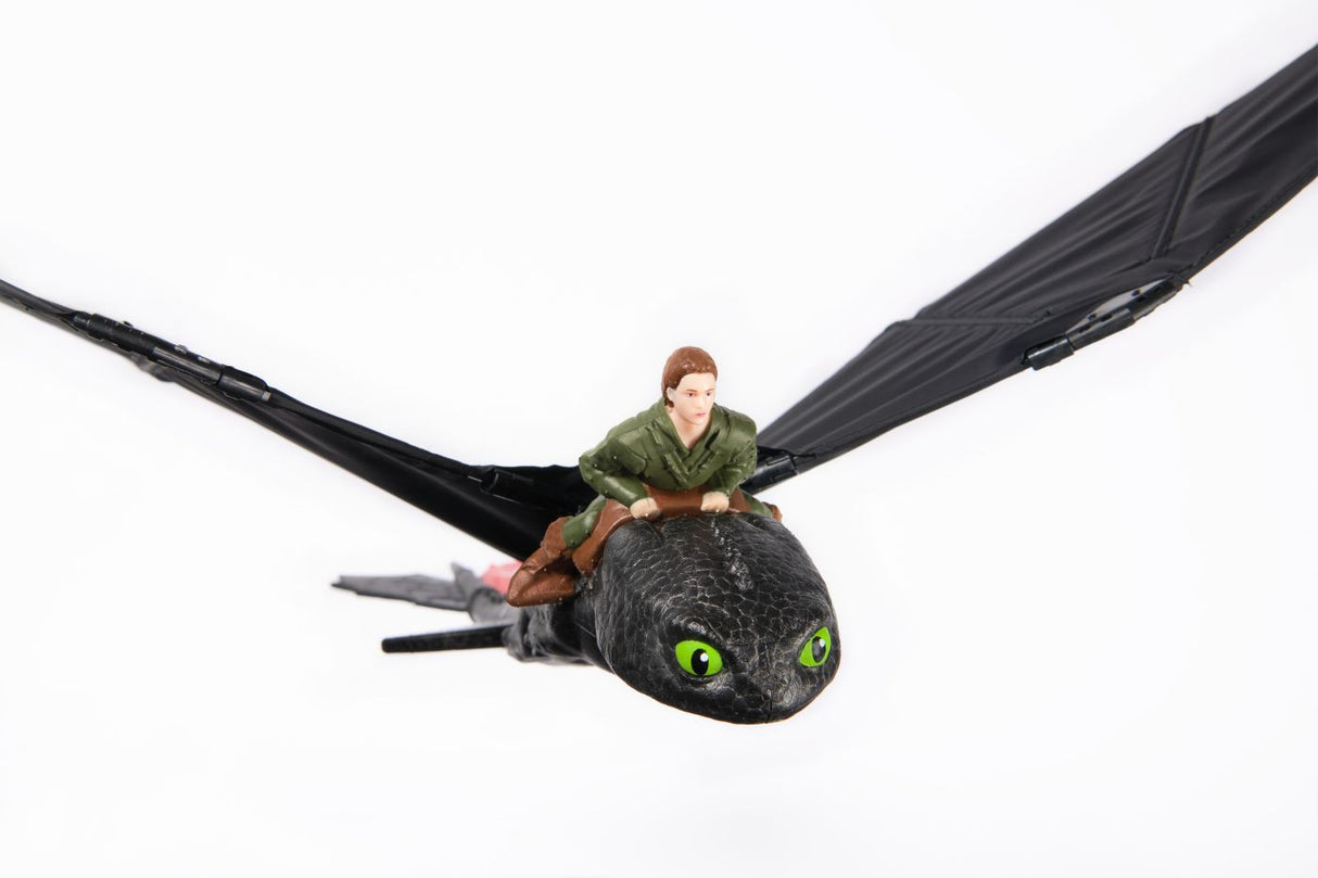 CUM SA ITI DRESEZI DRAGONUL FIGURINA DRAGON TOOTHLESS ZBURATOR CU TELECOMANDA