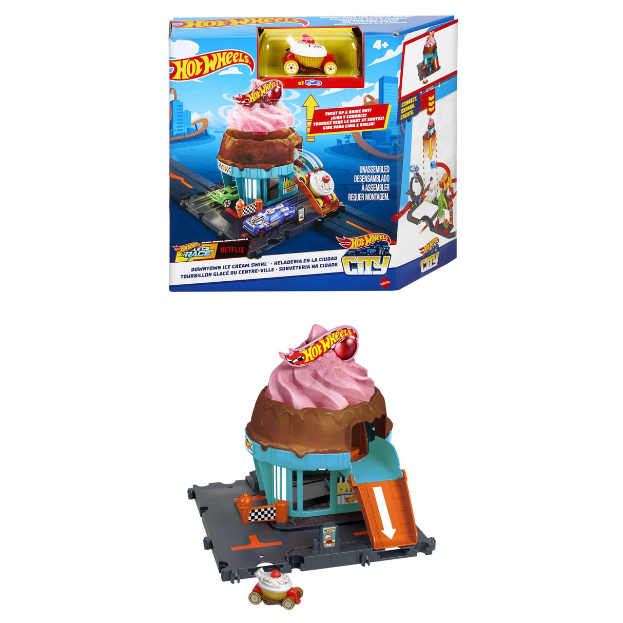 HOT WHEELS CITY GELATERIA