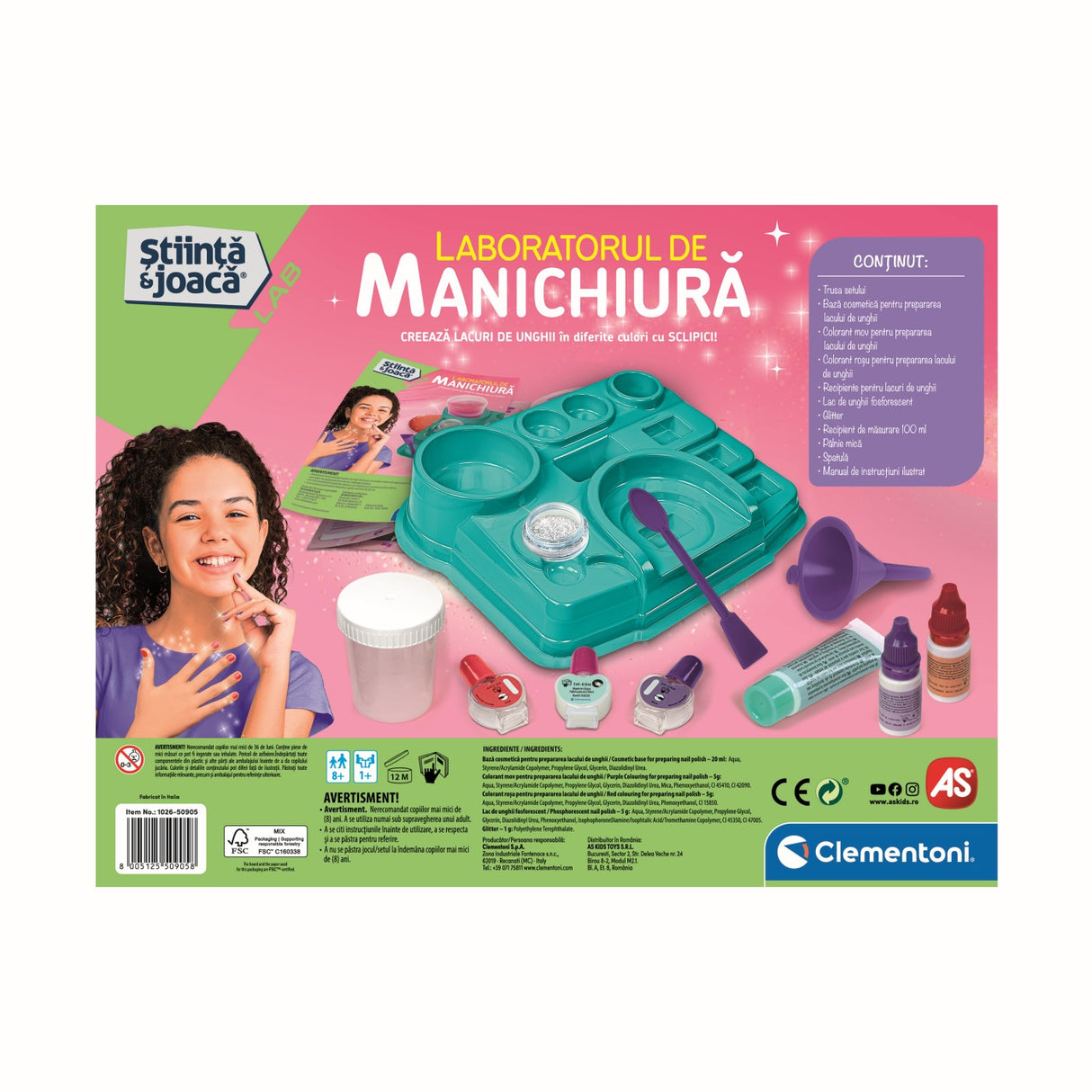 STIINTA SI JOACA LABORATORUL DE MANICHIURA