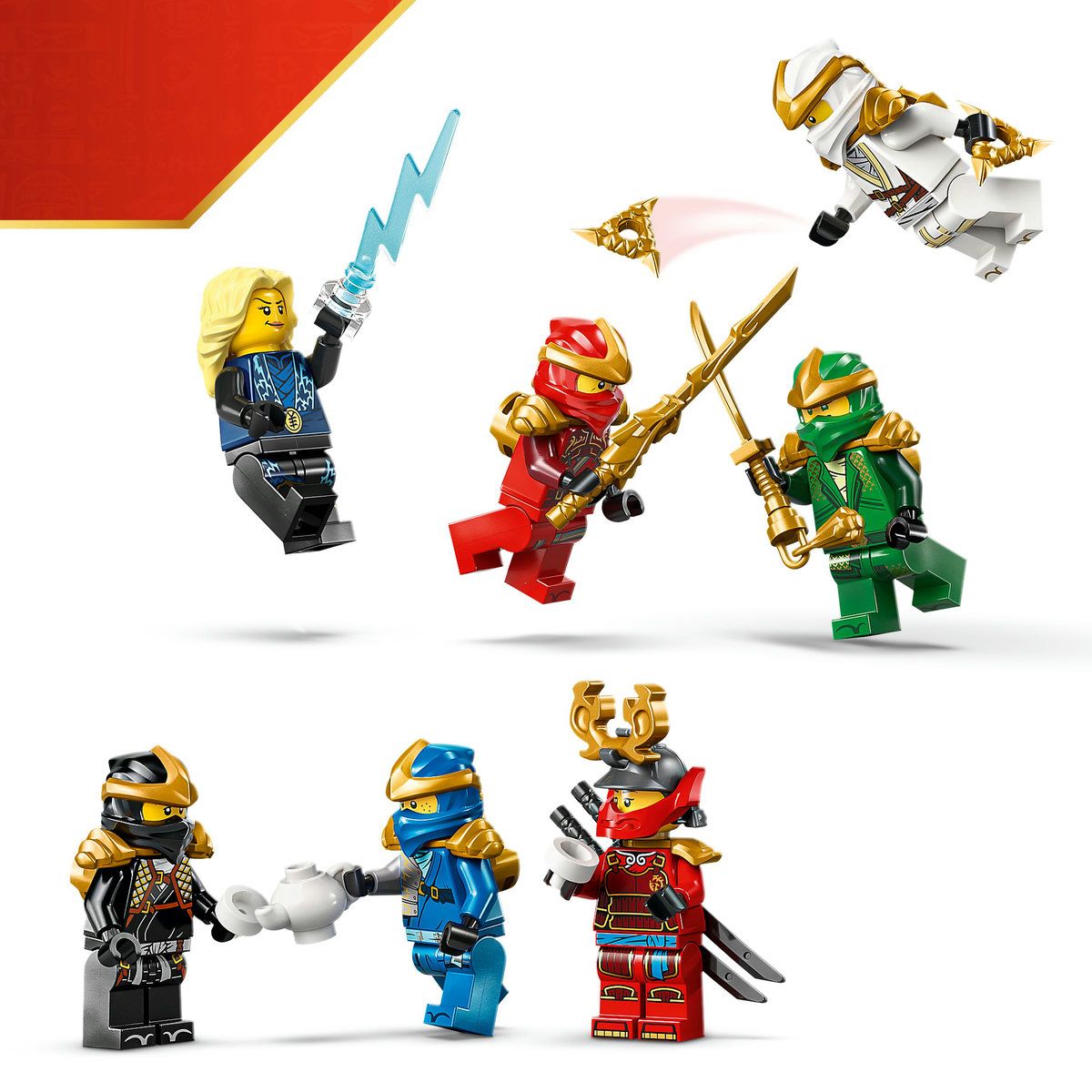 LEGO NINJAGO PERSONAJE NINJAGO LA A 15 A ANIVERSARE 71866