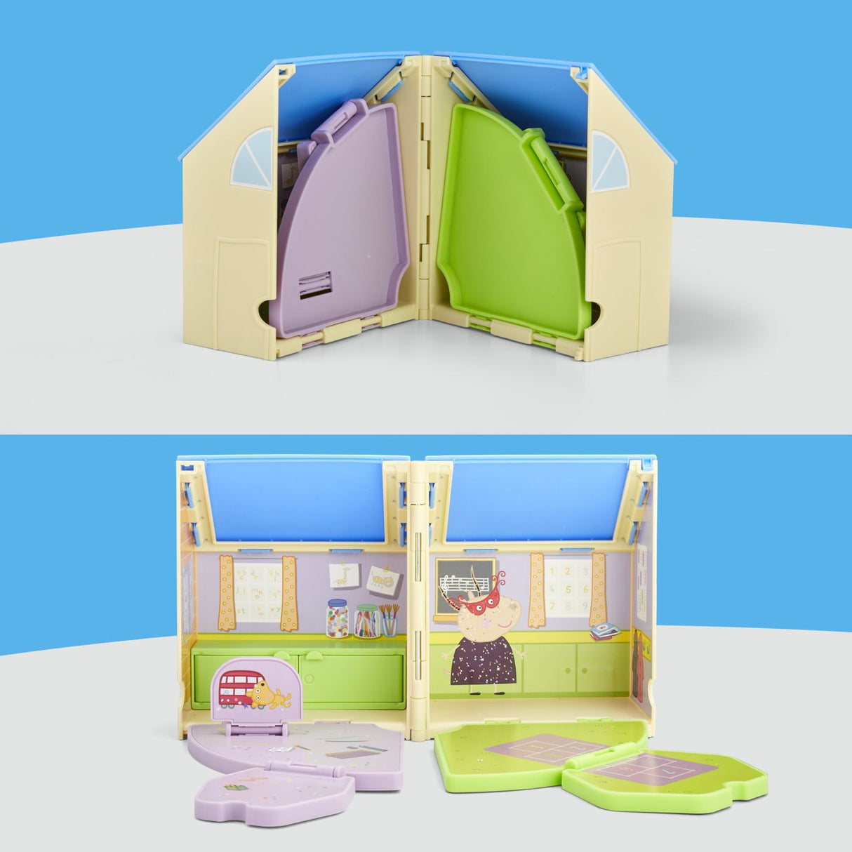 PEPPA PIG LOCUL DE JOACA APASA SI DESCHIDE AL LUI PEPPA