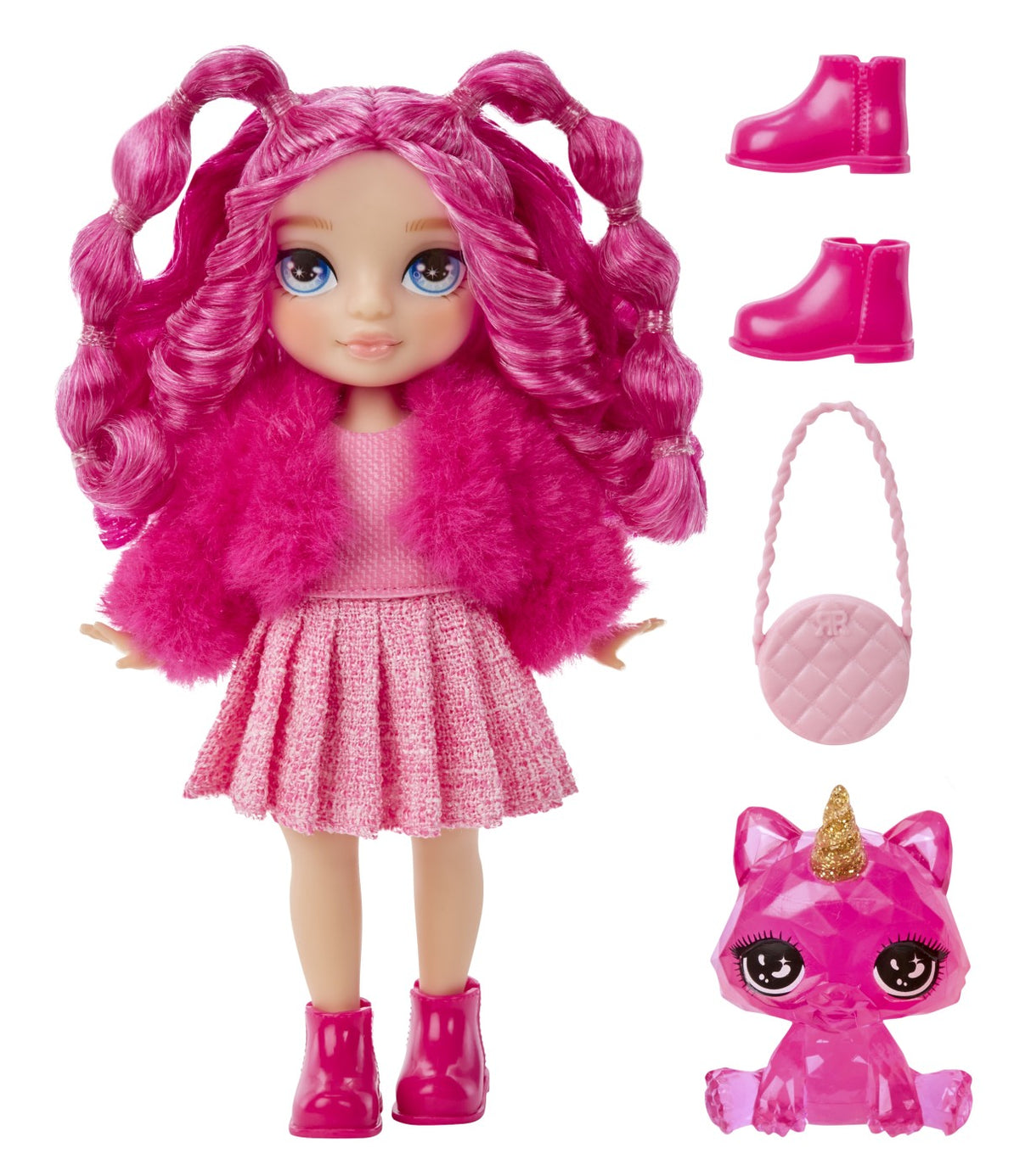 RAINBOW HIGH LITTLES PAPUSA MAGENTA MONROE