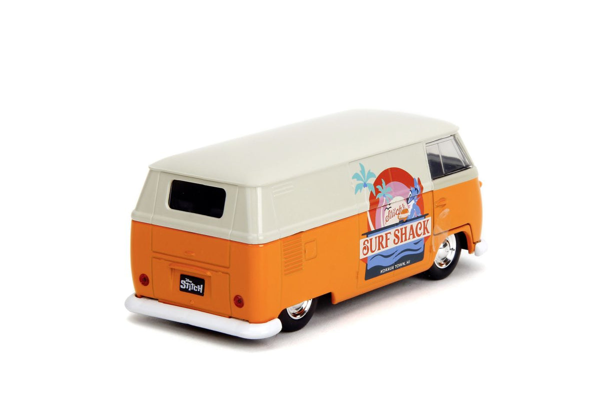 JADA DISNEY STITCH AUTOBUZ METALIC VOLKSWAGEN BUS 1961 SCARA 1 LA 32