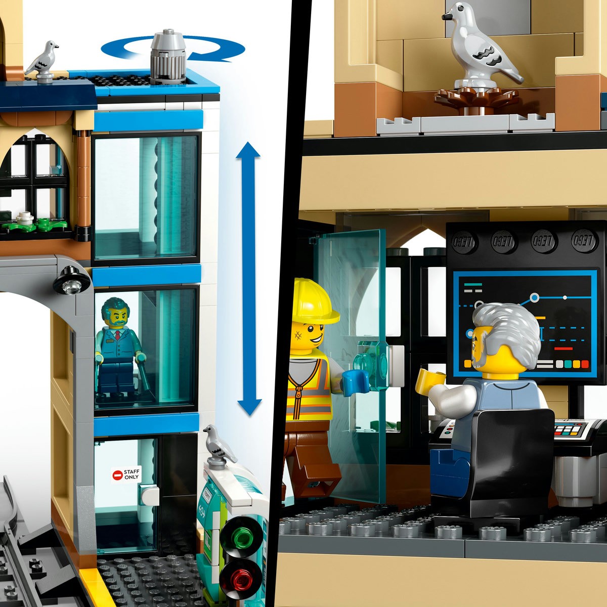 LEGO CITY GARA CENTRALA 60469