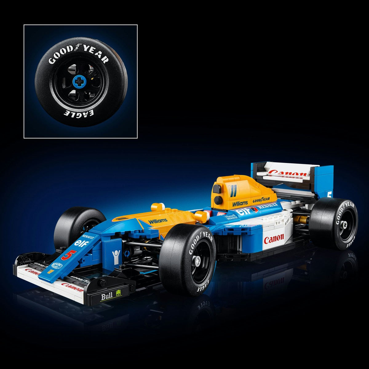 LEGO ICONS WILLIAMS RACING FW14B SI NIGEL MANSELL 10353