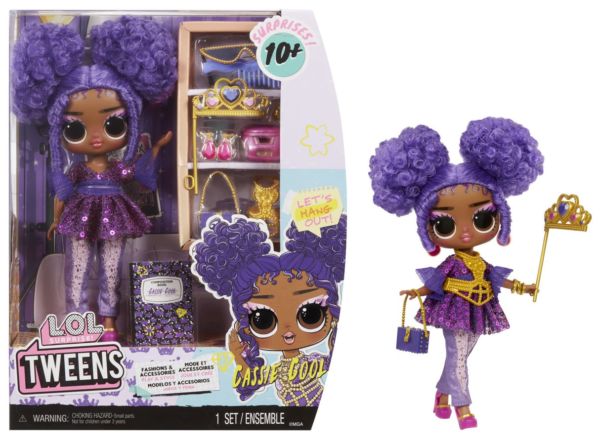 L.O.L. SURPRISE! TWEENS PAPUSA FASHIONISTA CASSIE COOL CU SURPRIZE
