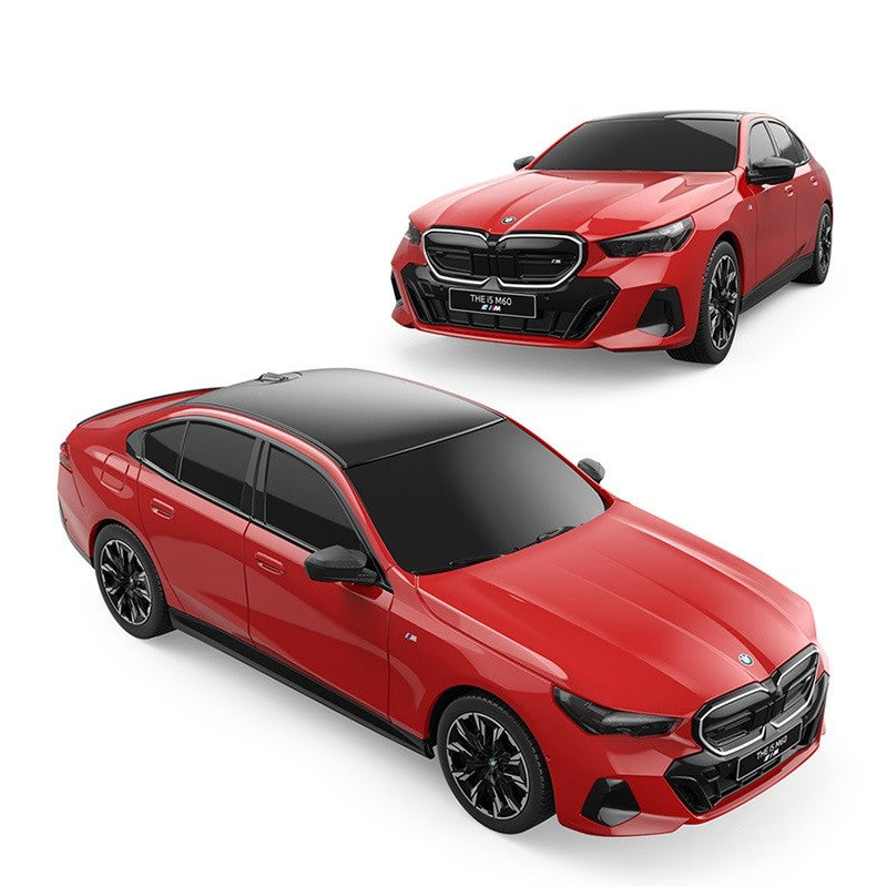MASINA CU TELECOMANDA BMW I5 ROSU SCARA 1 LA 24