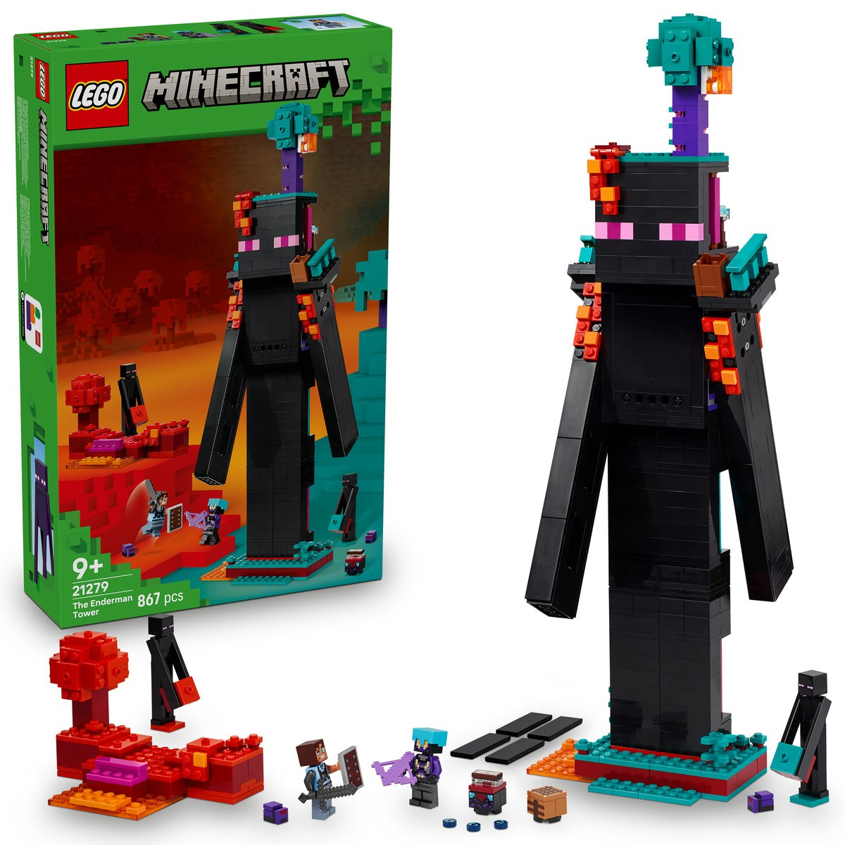 LEGO MINECRAFT TURNUL ENDERMAN 21279