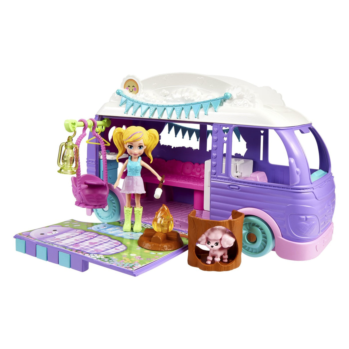 POLLY POCKET RULOTA GLAMPING