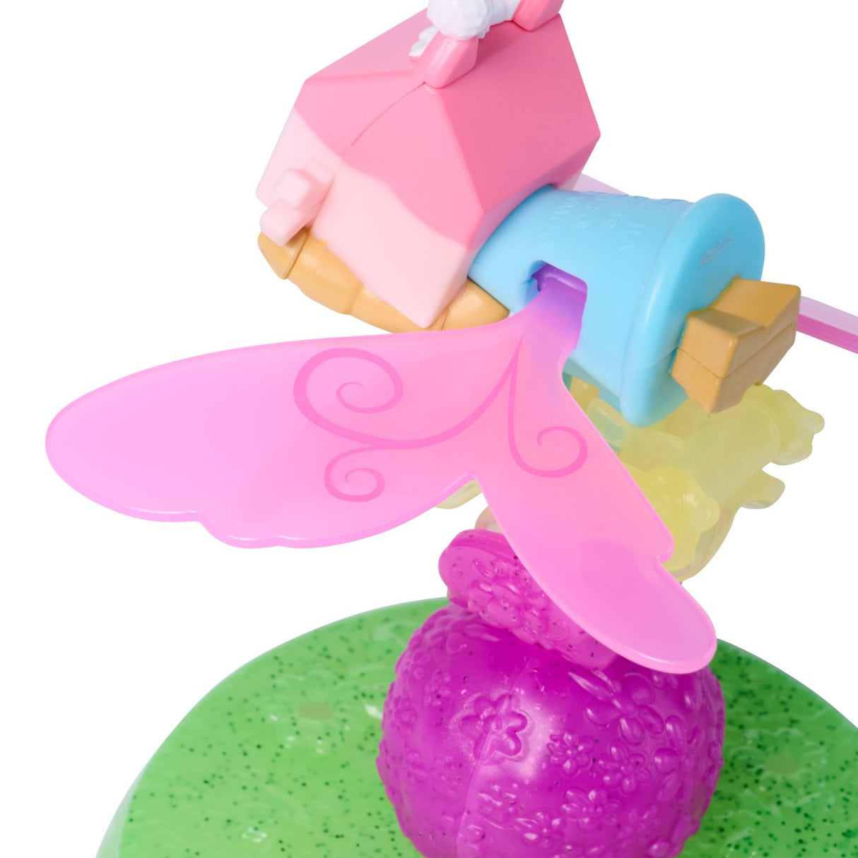 GABBYS DOLLHOUSE FAIRYLANDIA INEL DE ZANA CU FIGURINA PISICUTA BABY BOX