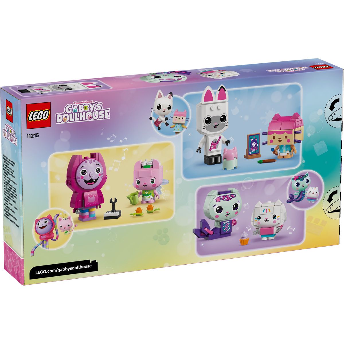 LEGO GABBYS DOLLHOUSE PRIETENELE PISICUTE DIN CARAMIZI ALE LUI GABBY 11215