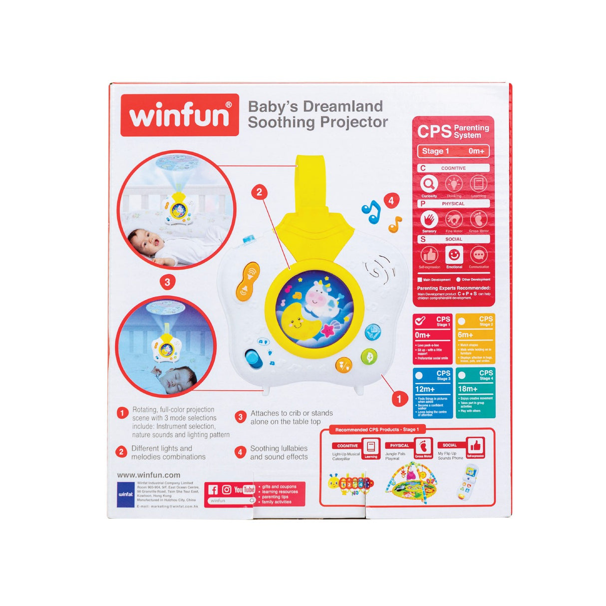 WINFUN PROIECTOR CU LUMINI SI SUNETE