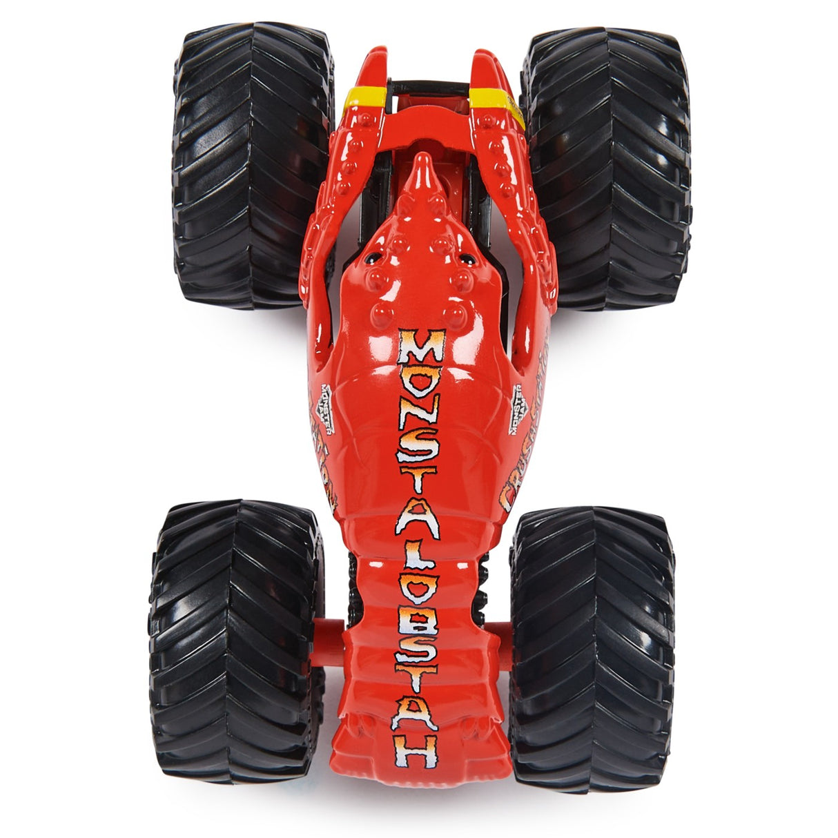 MONSTER JAM MASINUTA METALICA CRUSHSTATION SCARA 1 LA 64