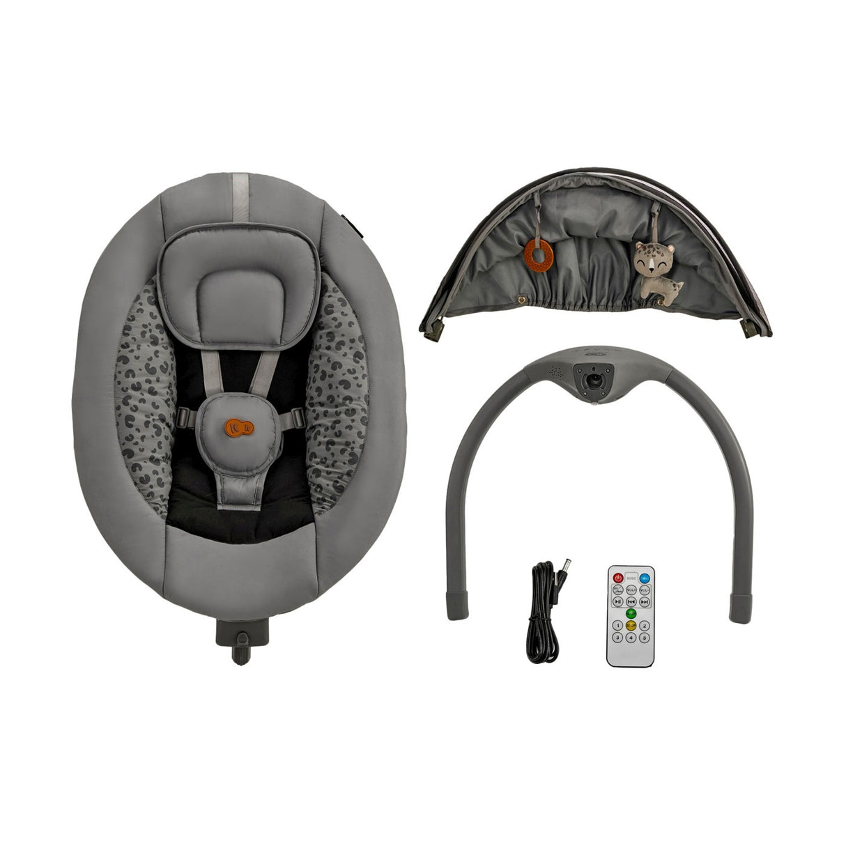 LEAGAN ELECTRIC KINDERKRAFT LUMI 2, DARK GREY