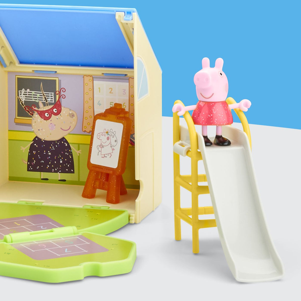PEPPA PIG LOCUL DE JOACA APASA SI DESCHIDE AL LUI PEPPA