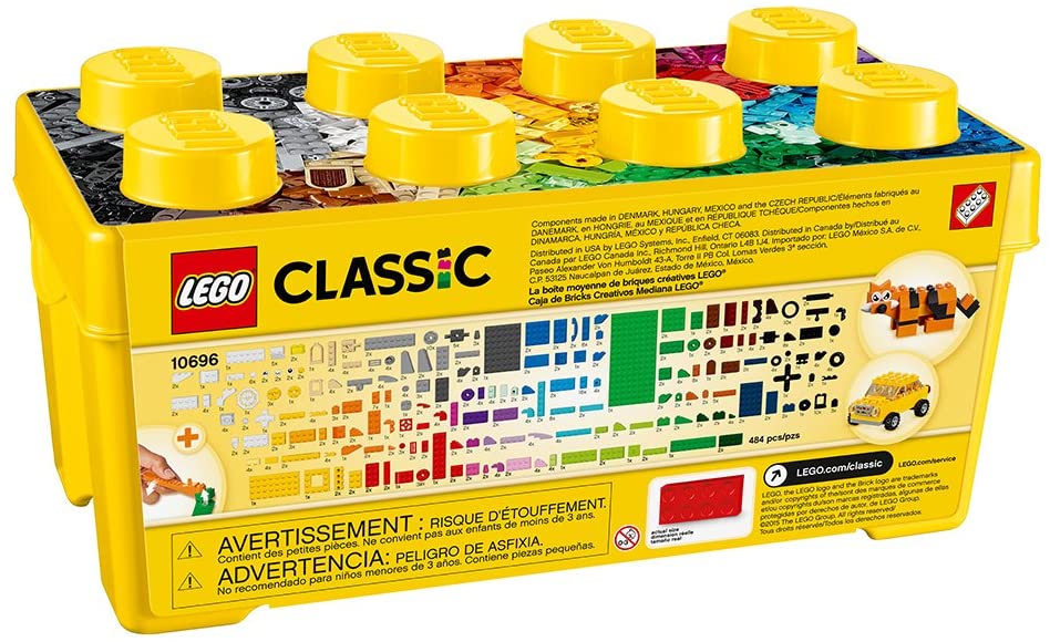 LEGO CLASSIC CONSTRUCTIE CREATIVA CUTIE MEDIE 10696