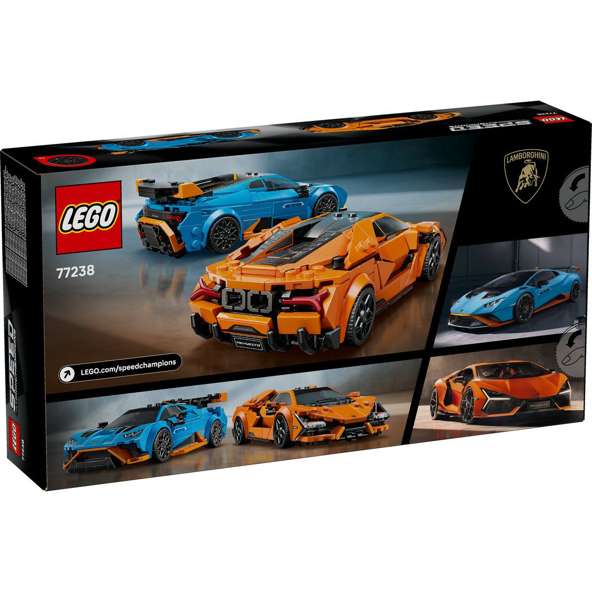 LEGO SPEED CHAMPIONS LAMBORGHINI REVUELTO SI HURACAN STO 77238